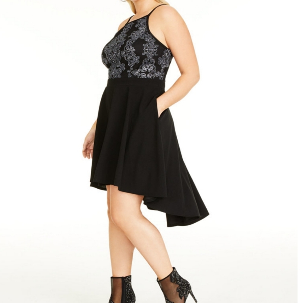 Speechless Trendy High-low Fit & Flare Dress NWT